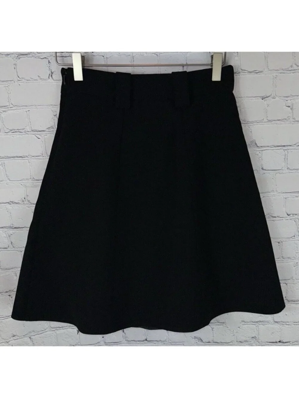 LOUIS VUITTON UNIFORMS Women’s Size 32 Black Skirt Luxury Flared Professional